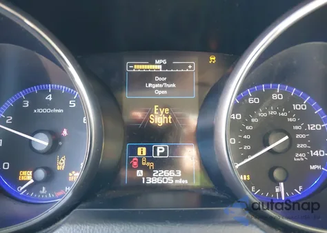 2015 Subaru Outback 2.5I Premium из США, поврежденный, VIN 4S4BSAFC2F3325195